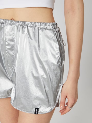 VIERVIER Regular Shorts 'Levi' in Silber