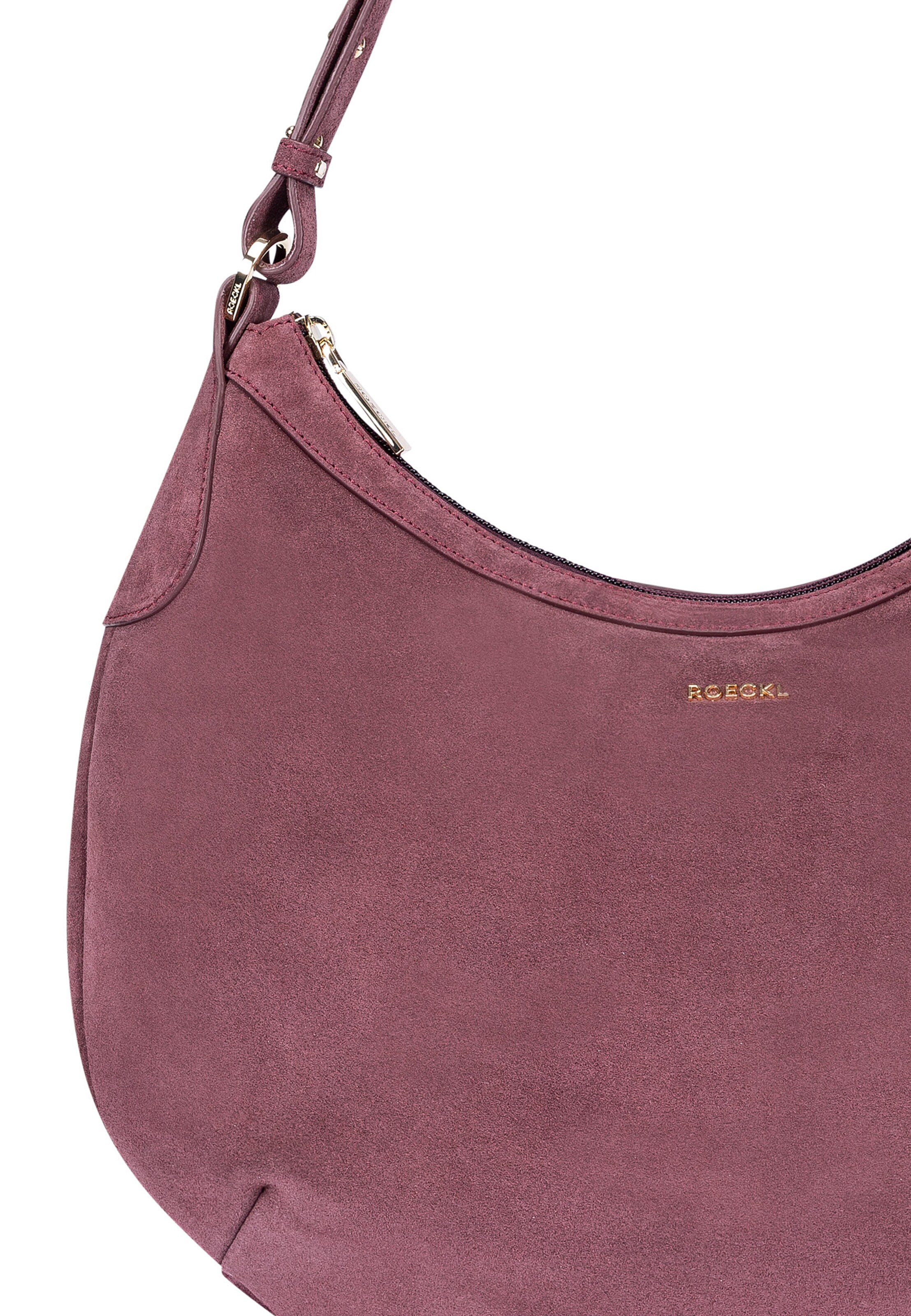 Borsa a spalla 'LIBERTY SCHULTERTASCHE NUBUK MEDIUM' di Roeckl in rosso