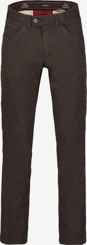 Hinrichs Regular Pants in Brown: front