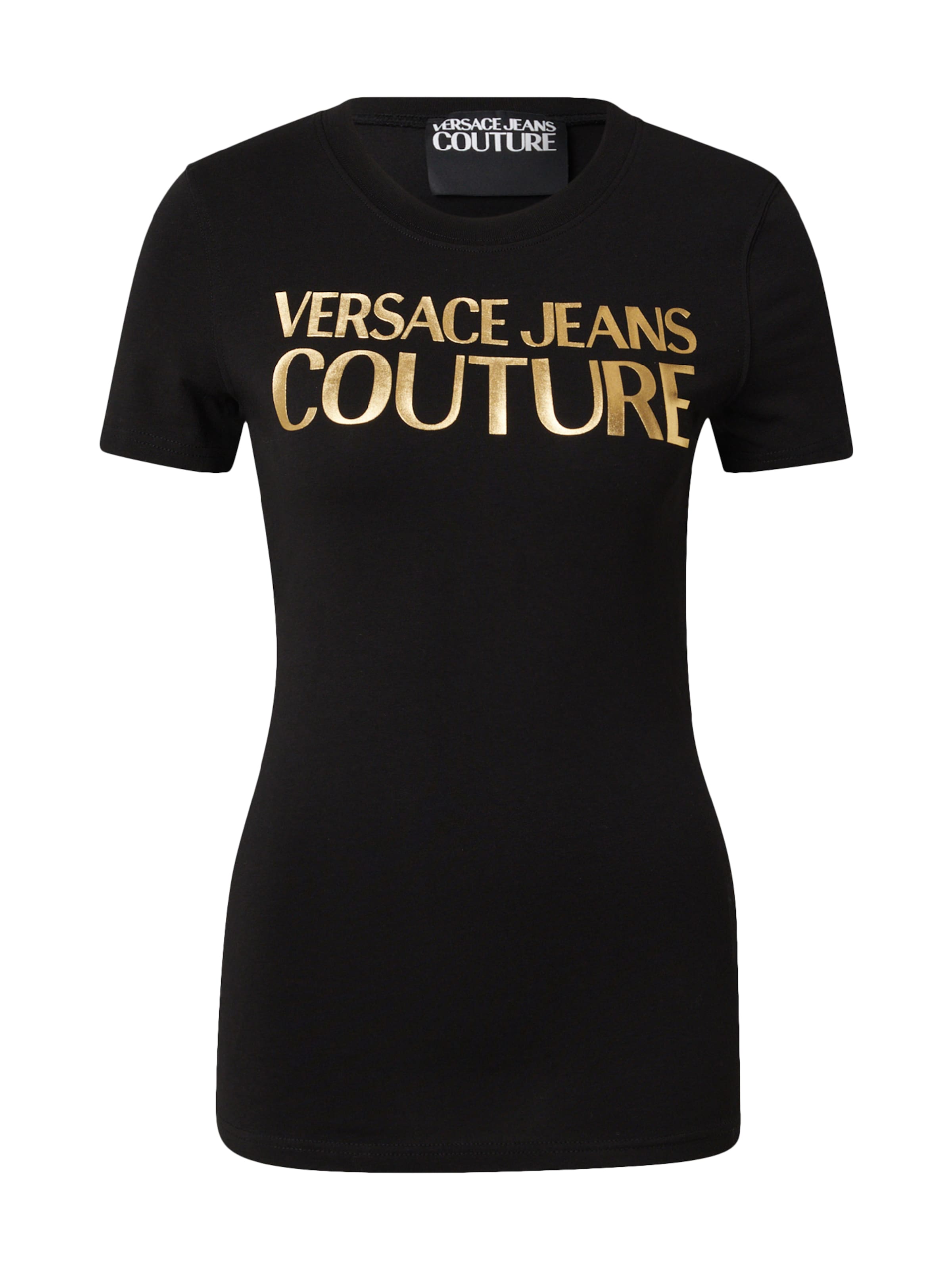 Versace Jeans Couture Camisa em ouro / preto, Vista do artigo