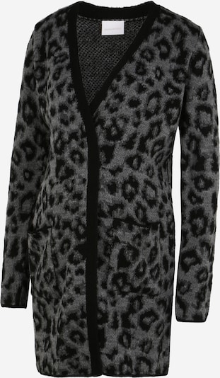 MAMALICIOUS Gebreid vest in de kleur Grijs / Zwart, Productweergave