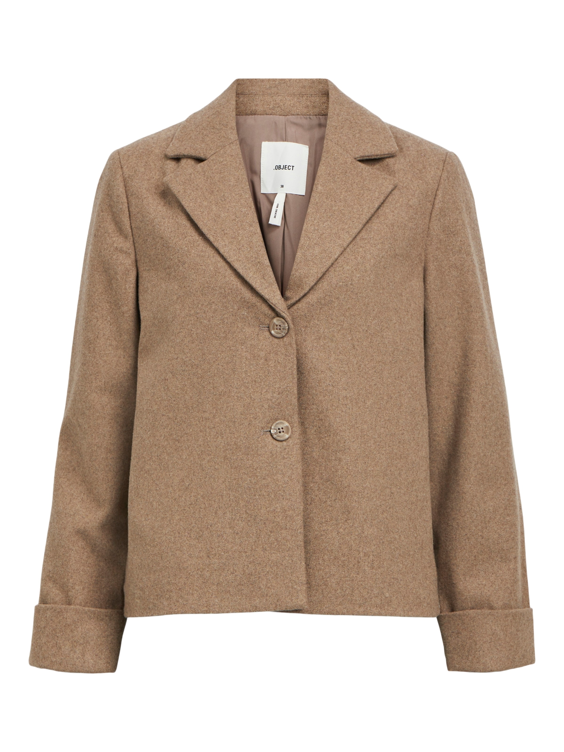 OBJECT Prechodná bunda - Hnedá: predná strana