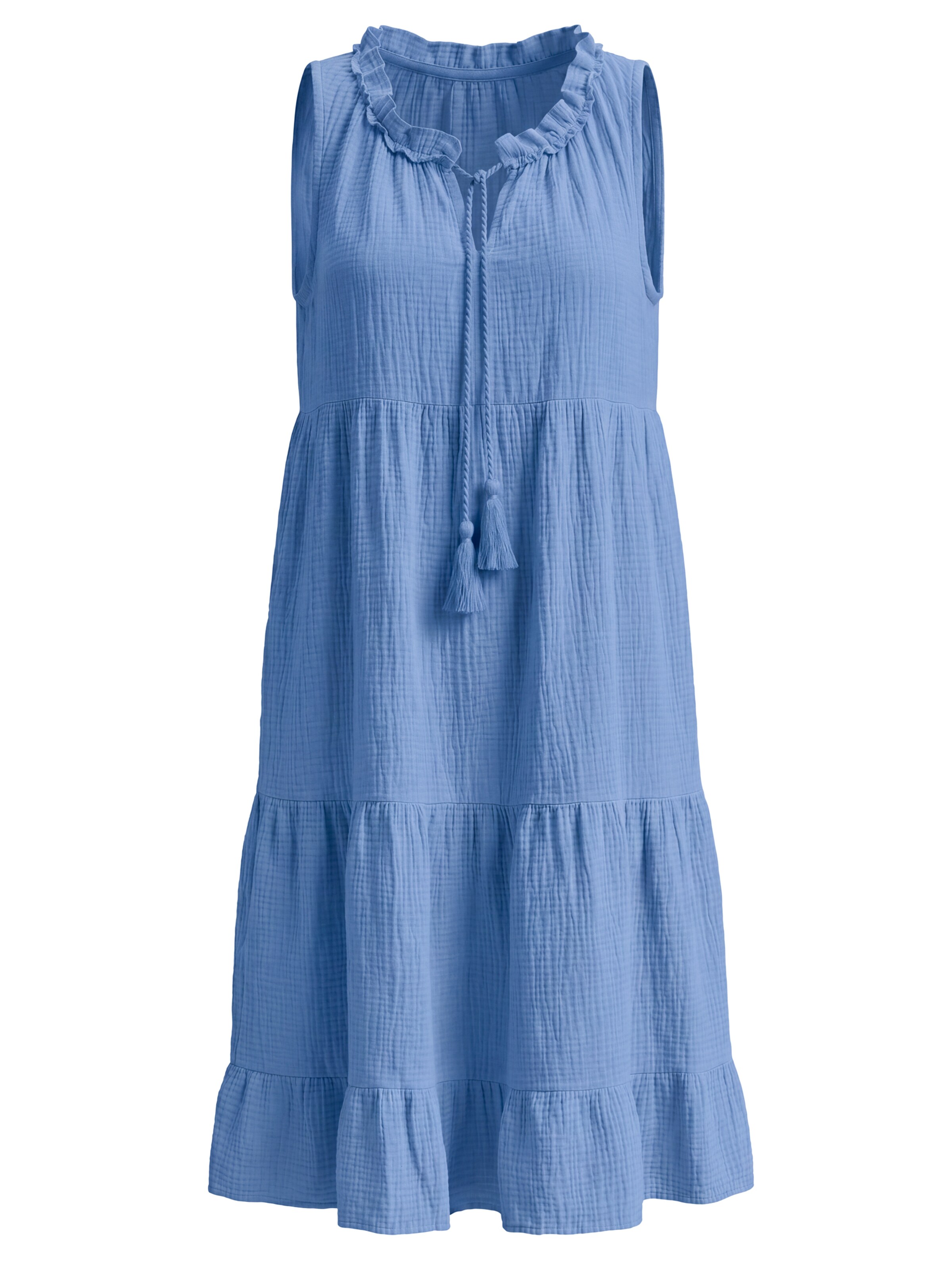 Seasons of April Kleid ' BUKI ' in 34-42 in blau, Produktansicht