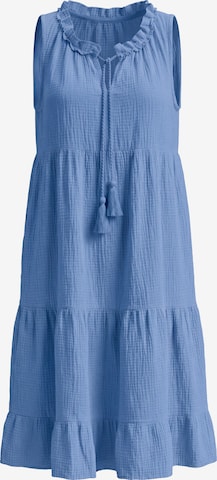 Seasons of April Kleid ' BUKI ' in Blau: Vorderseite
