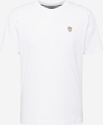 19V69 ITALIA T-Shirt 'Injection' in Weiß: predná strana