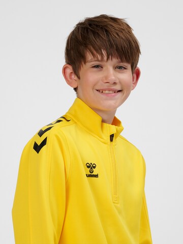 Hummel Sports sweatshirt in Yellow