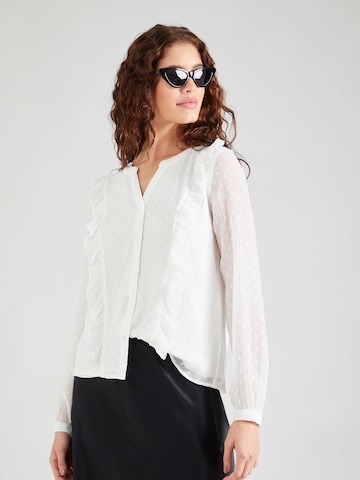 ONLY Blouse 'JOSEPHINE' in Wit: voorkant