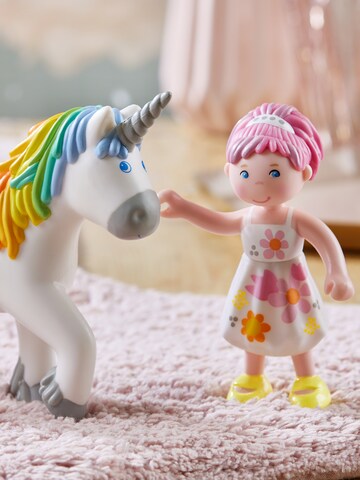 HABA Minipuppe ' Little Friends - Einhorn Ruby Rainbow & Amelie ' in Mischfarben