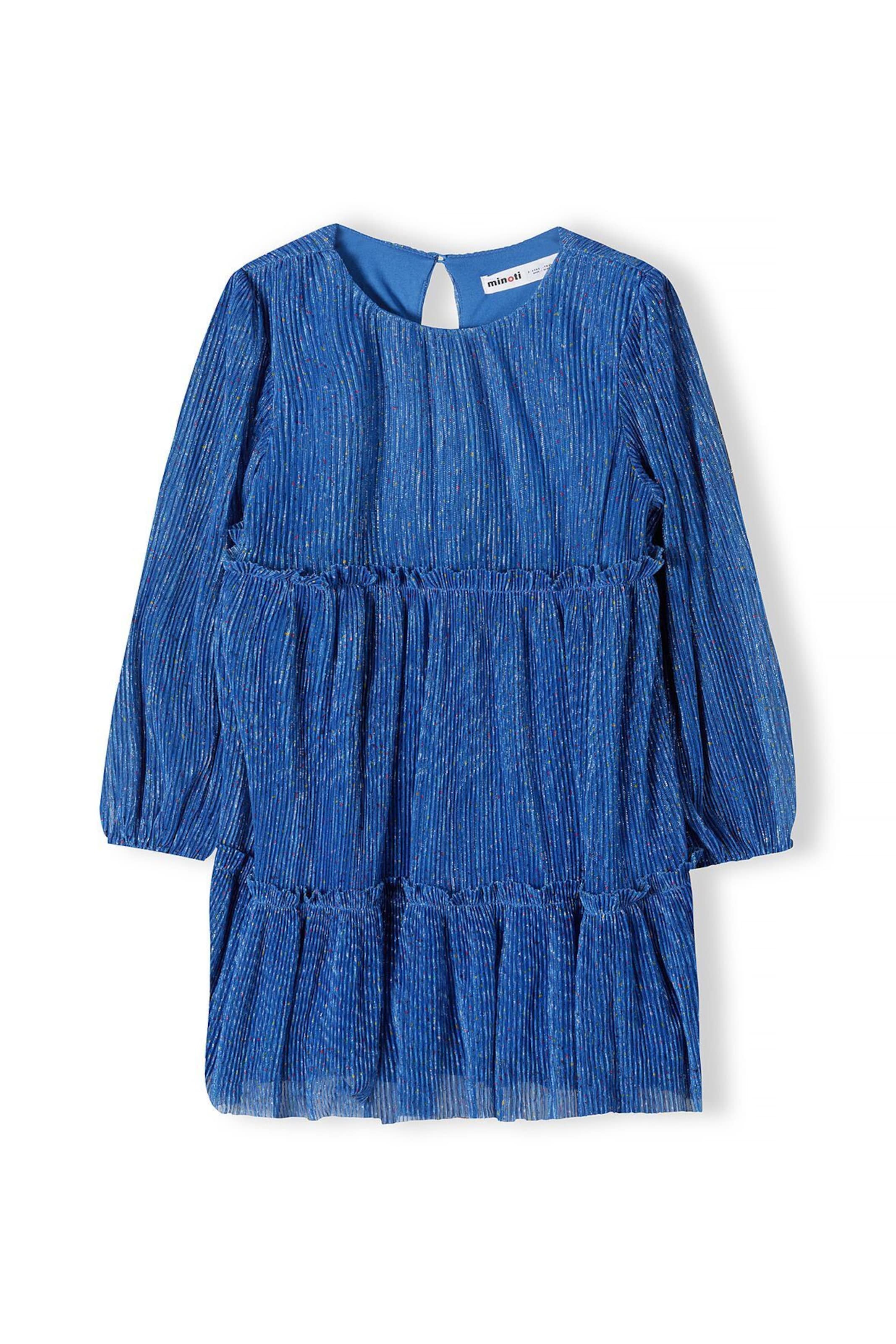 MINOTI Šaty – modrá: přední strana