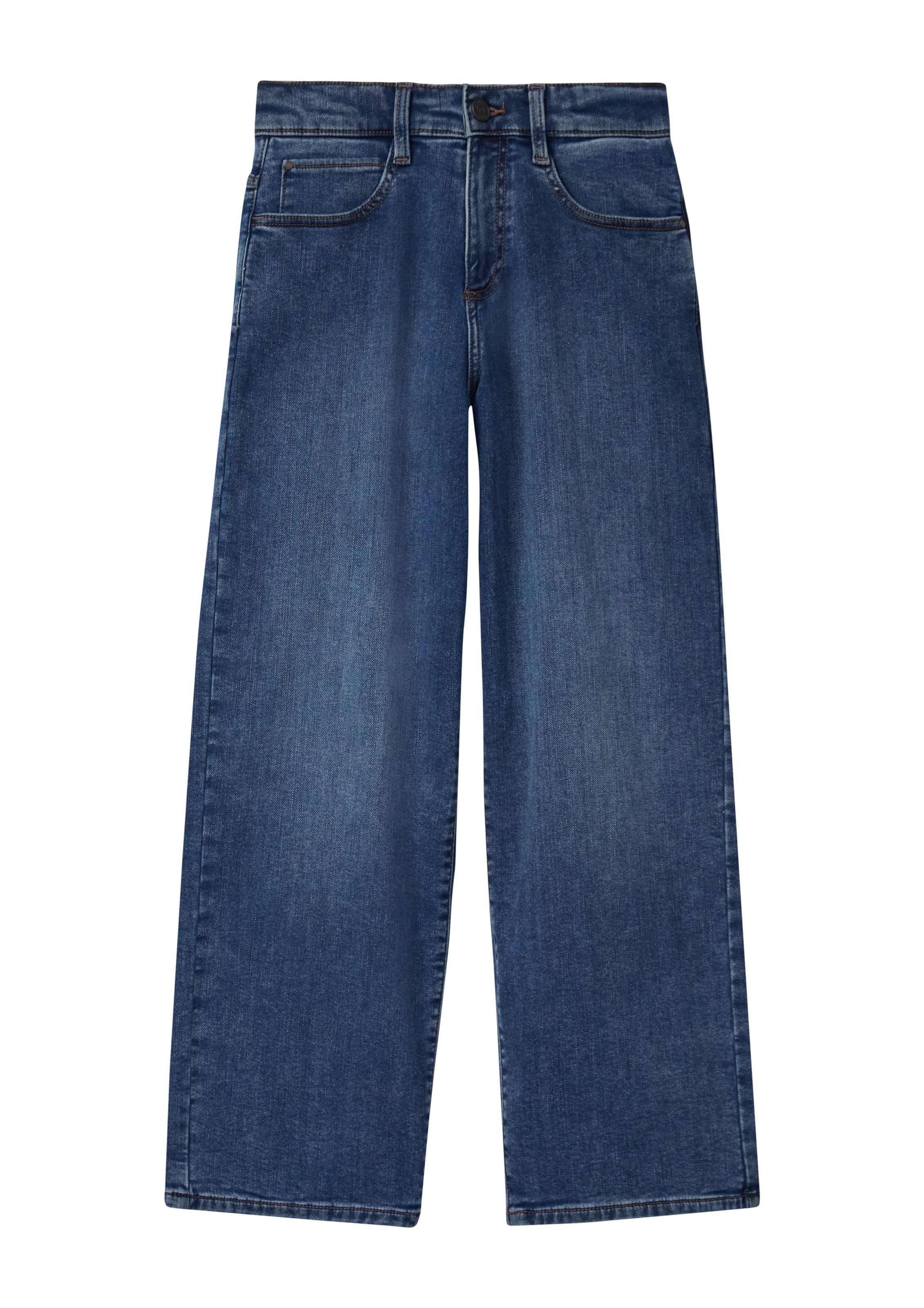 s.Oliver Wide leg Jeans in Blauw: voorkant