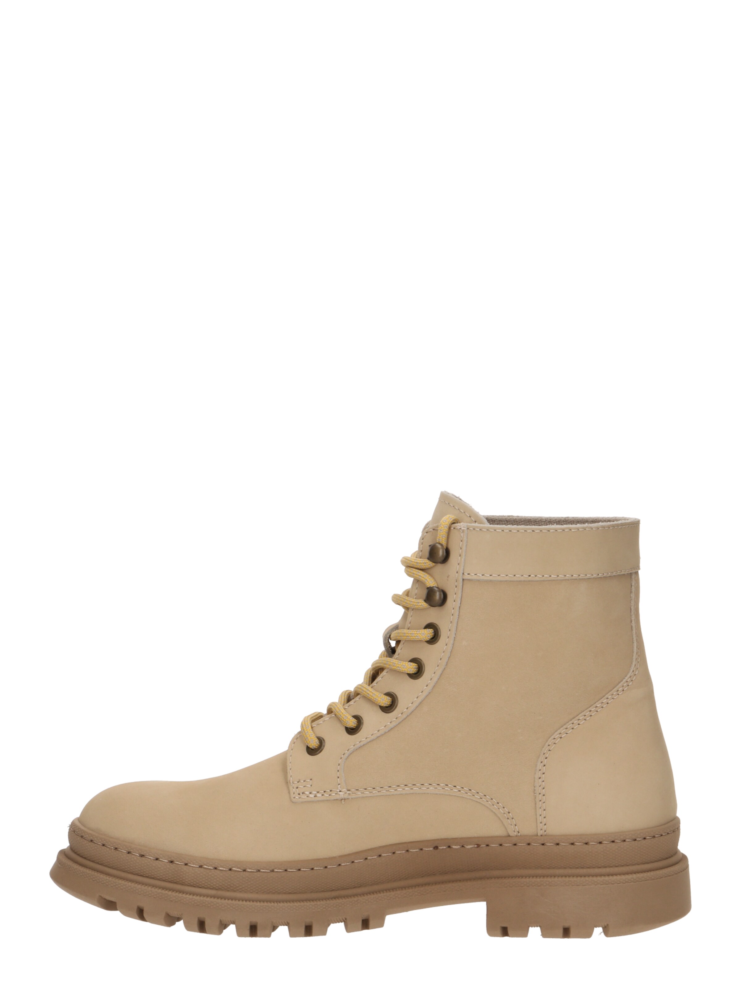 JACK & JONES Fűzős csizma 'JFWCHAPEL' - bézs