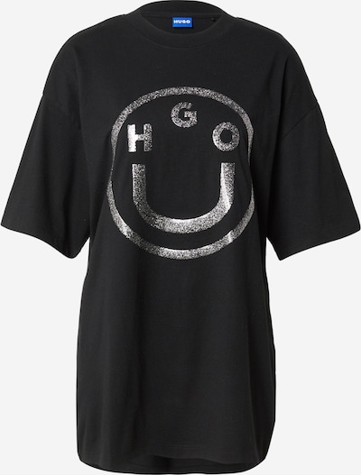 HUGO Oversized paita värissä musta / hopea, Tuotenäkymä