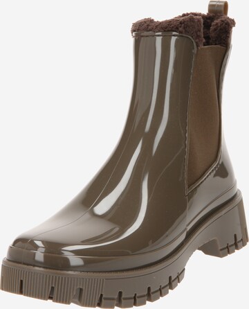 LEMON JELLY Rubber Boots 'Colden' in Brown: front