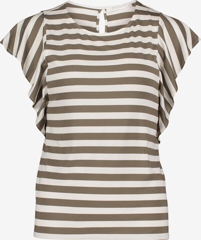 Betty & Co Shirt in braun / weiß, Produktansicht
