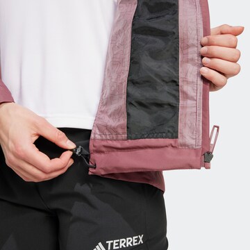Veste outdoor ADIDAS TERREX en rouge