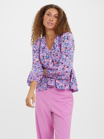 VERO MODA Blouse 'LUCIA' in Purple: front