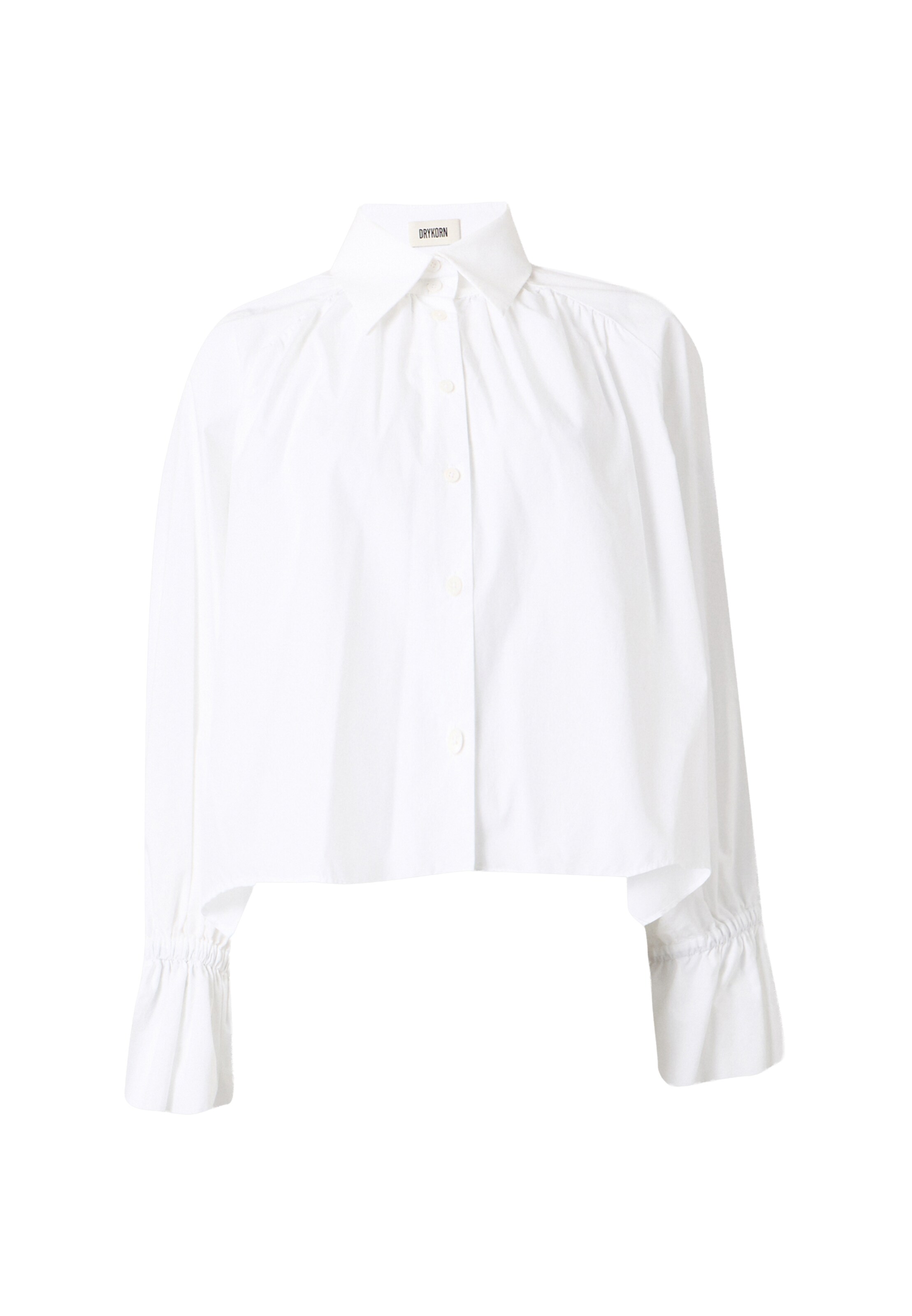 Camicia da donna 'VAELIE' di DRYKORN in bianco: frontale
