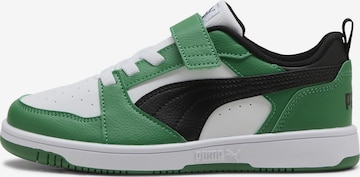 PUMA Tennarit 'Rebound V6' värissä valkoinen: etupuoli