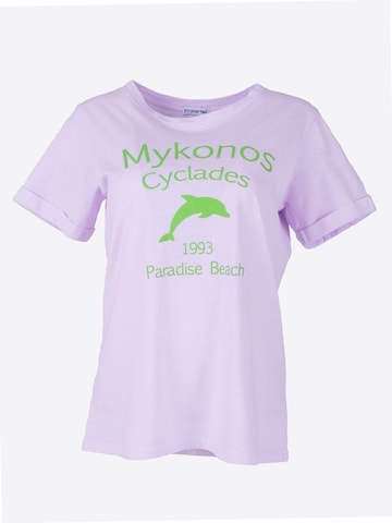 Fraternel Shirt 'Mykonos Shirt T003' in Purple: front