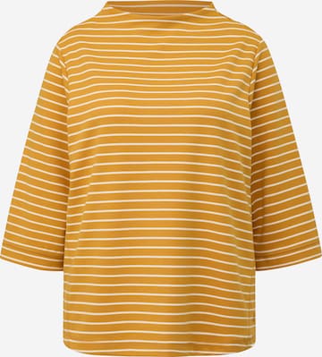 Sweat-shirt TRIANGLE en jaune : devant