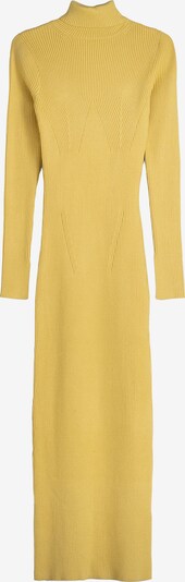 Bershka Úpletové šaty - tmavě žlutá, Produkt