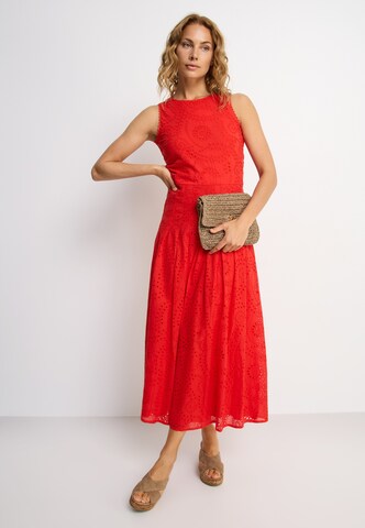 BUFFALO Zomerjurk in Rood: voorkant