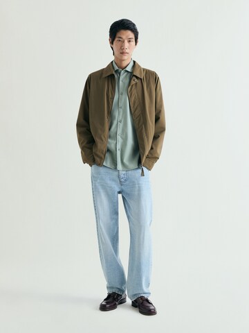 Scalpers Regular fit Ing 'Summer Seatle' - zöld: elől