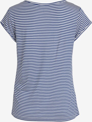 Vila Petite T-Shirt 'Scoop' in Blau