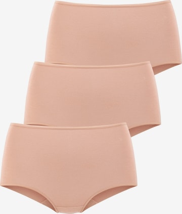 LASCANA Boyshorts in Beige: front