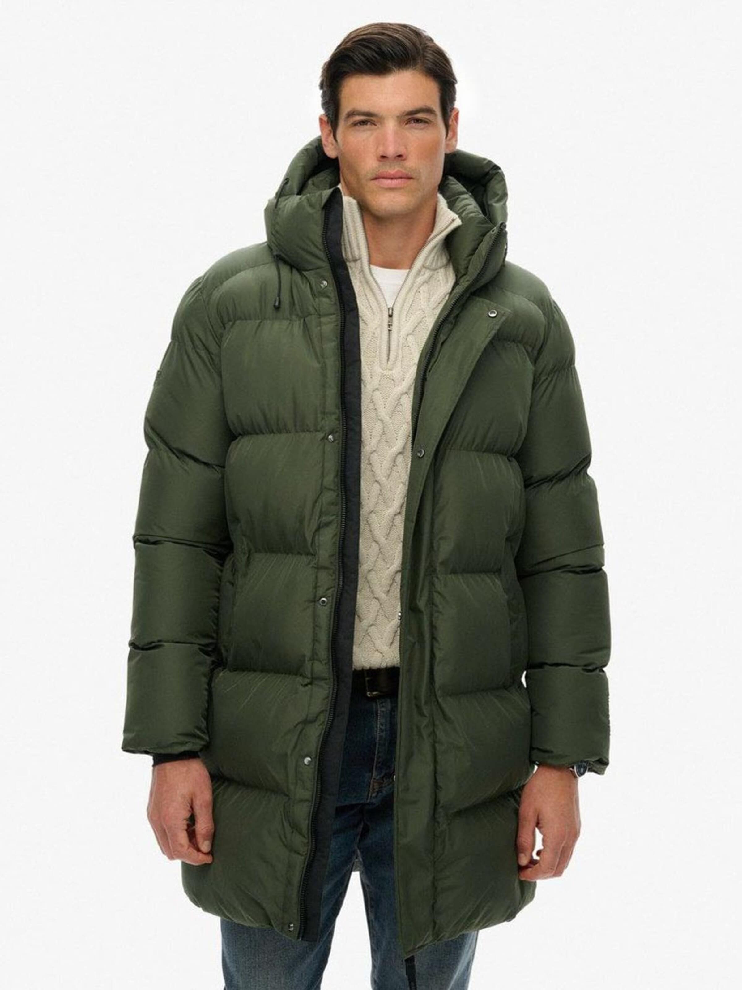Superdry Wintermantel‌‌‌ in Grün