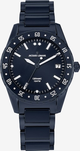 Jacques Lemans Analog Watch in Black: front