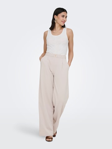 Wide Leg Pantalon à pince 'JDYGeggo' JDY en gris