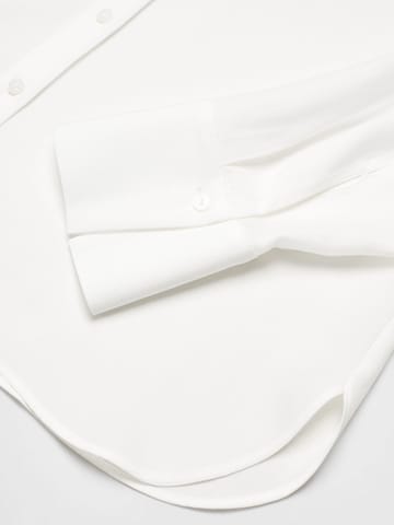 Bluză 'LIMA' de la MANGO pe alb