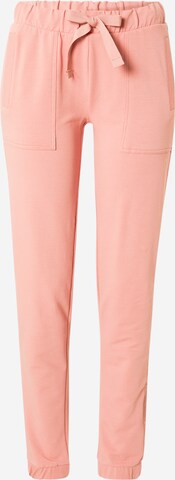 Soccx Tapered Pants in Orange: front