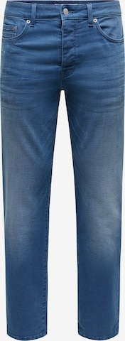 Only & Sons Regular Farkut 'ONSWEFT' värissä sininen: etupuoli