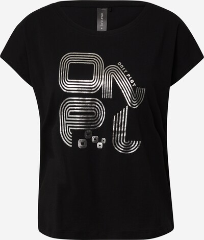 ONLY PLAY T-shirt fonctionnel 'Franci' en noir / argent, Vue avec produit