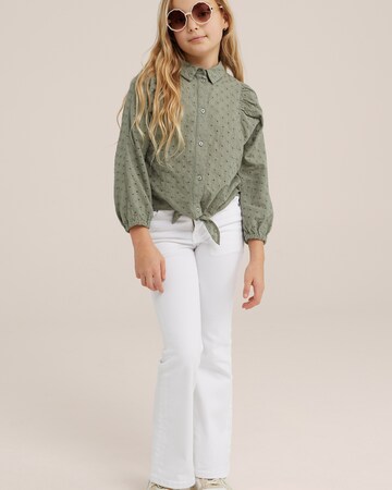 WE Fashion Blouse in Groen