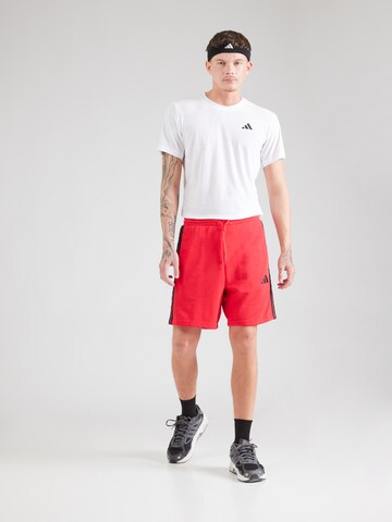 ADIDAS SPORTSWEAR Regular Sports trousers in Red
