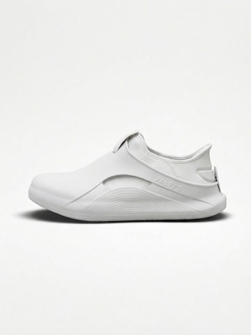 RALFY'S Classic Flats 'N1 Combo' in White: front