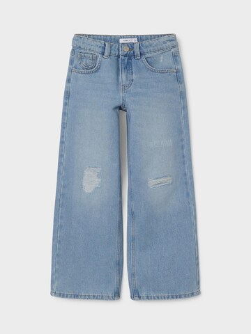 NAME IT Wide leg Jeans 'Rose' in Blauw