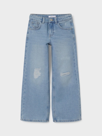 NAME IT Wide leg Jeans 'Rose' in Blauw