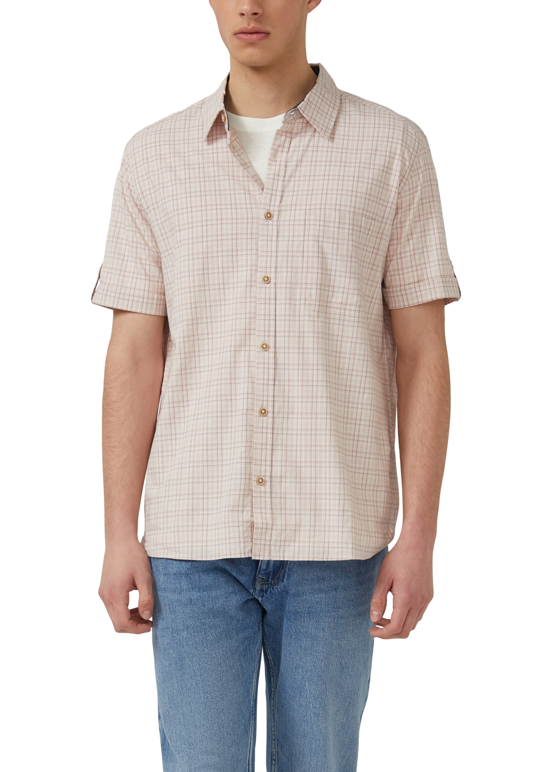 Coupe regular Chemise s.Oliver en rose