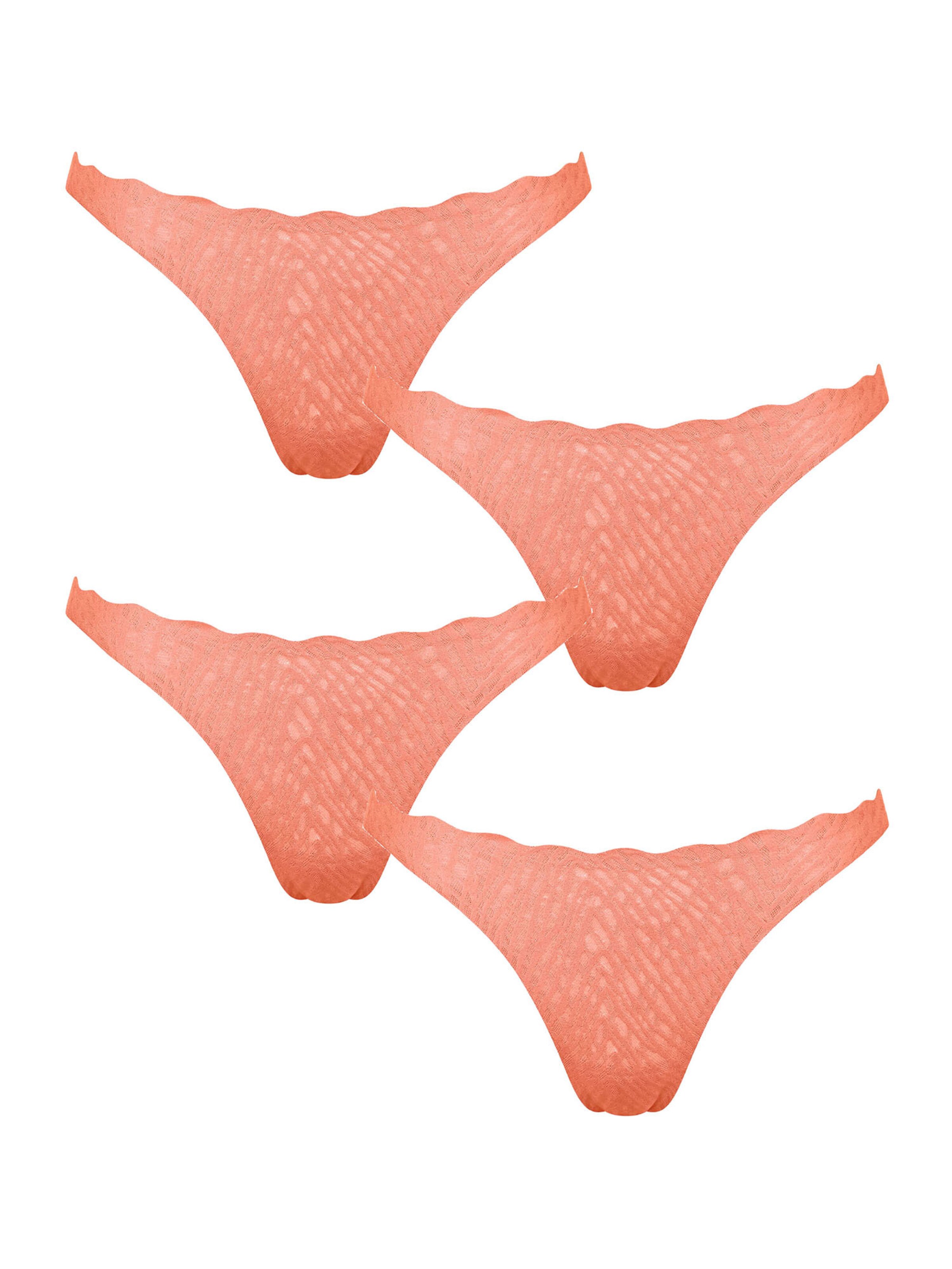 SLOGGI - Tanga ' ZERO Feel Bliss String ' em laranja: frente