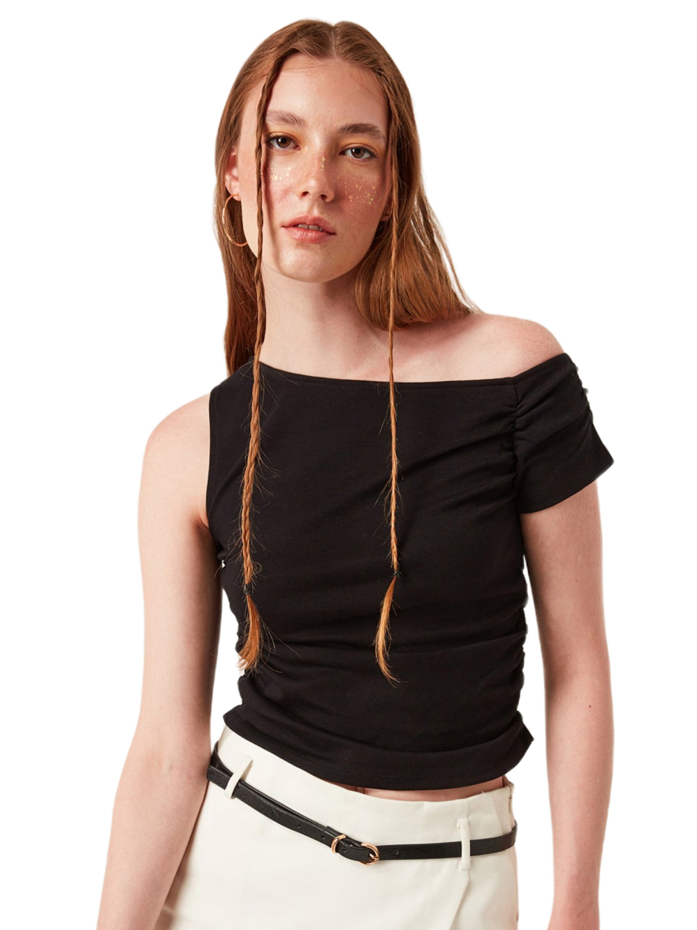 No Matter What T-Shirt in Schwarz: Vorderseite