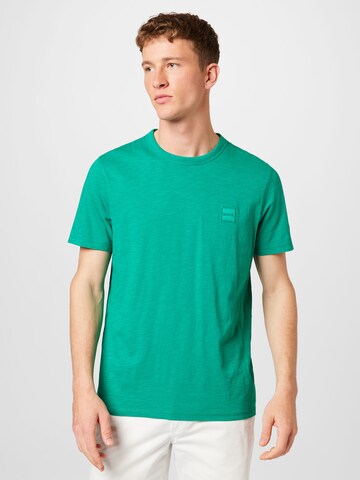 BOSS T-Shirt 'Tegood' in Grün: predná strana