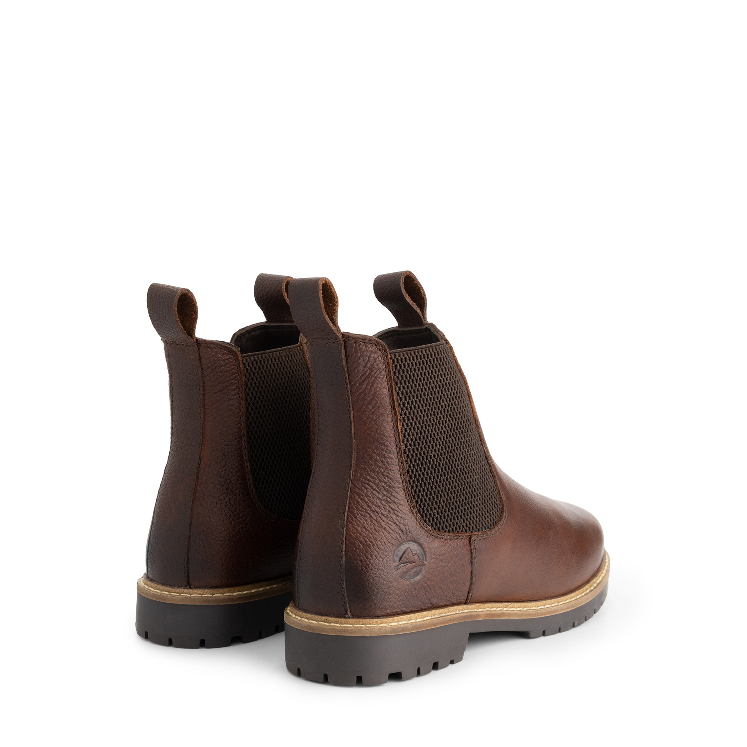 Travelin Chelsea boots 'Romstad' in Bruin