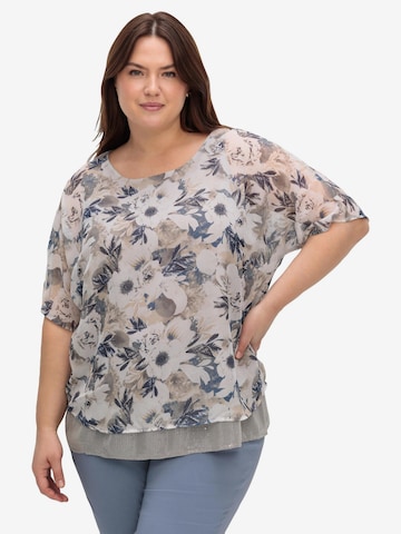 SHEEGO Bluse in Beige: predná strana