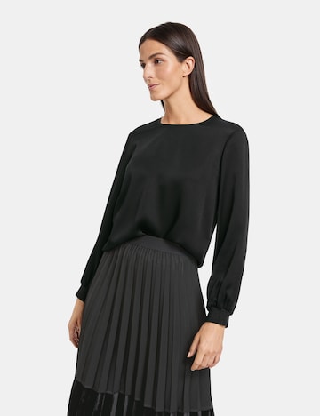 GERRY WEBER Bluse in Schwarz: predná strana