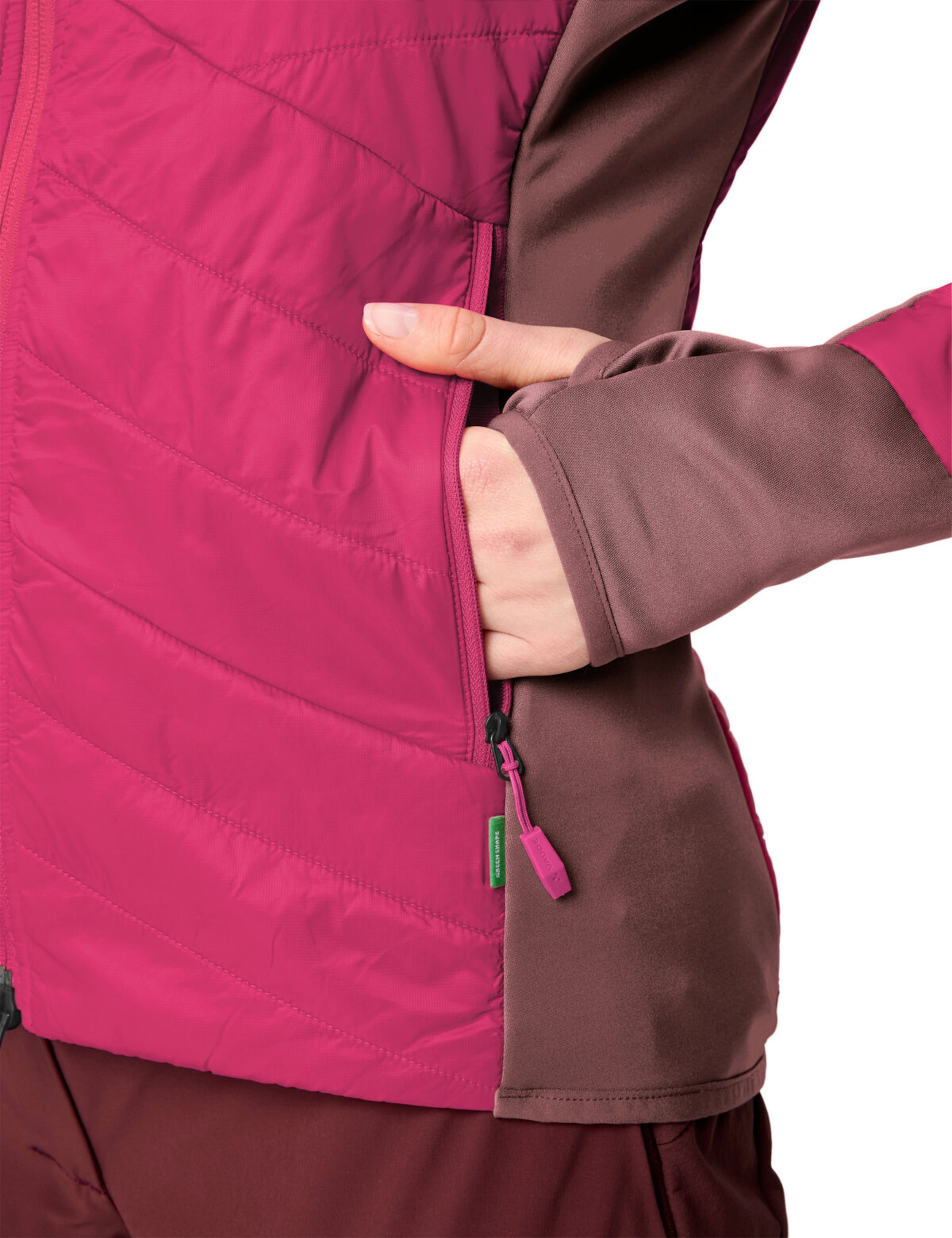VAUDE Outdoor jacket 'Sesvenna IV' in Pink