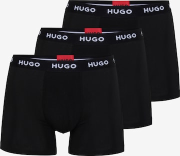 HUGO Boxerky – černá: přední strana